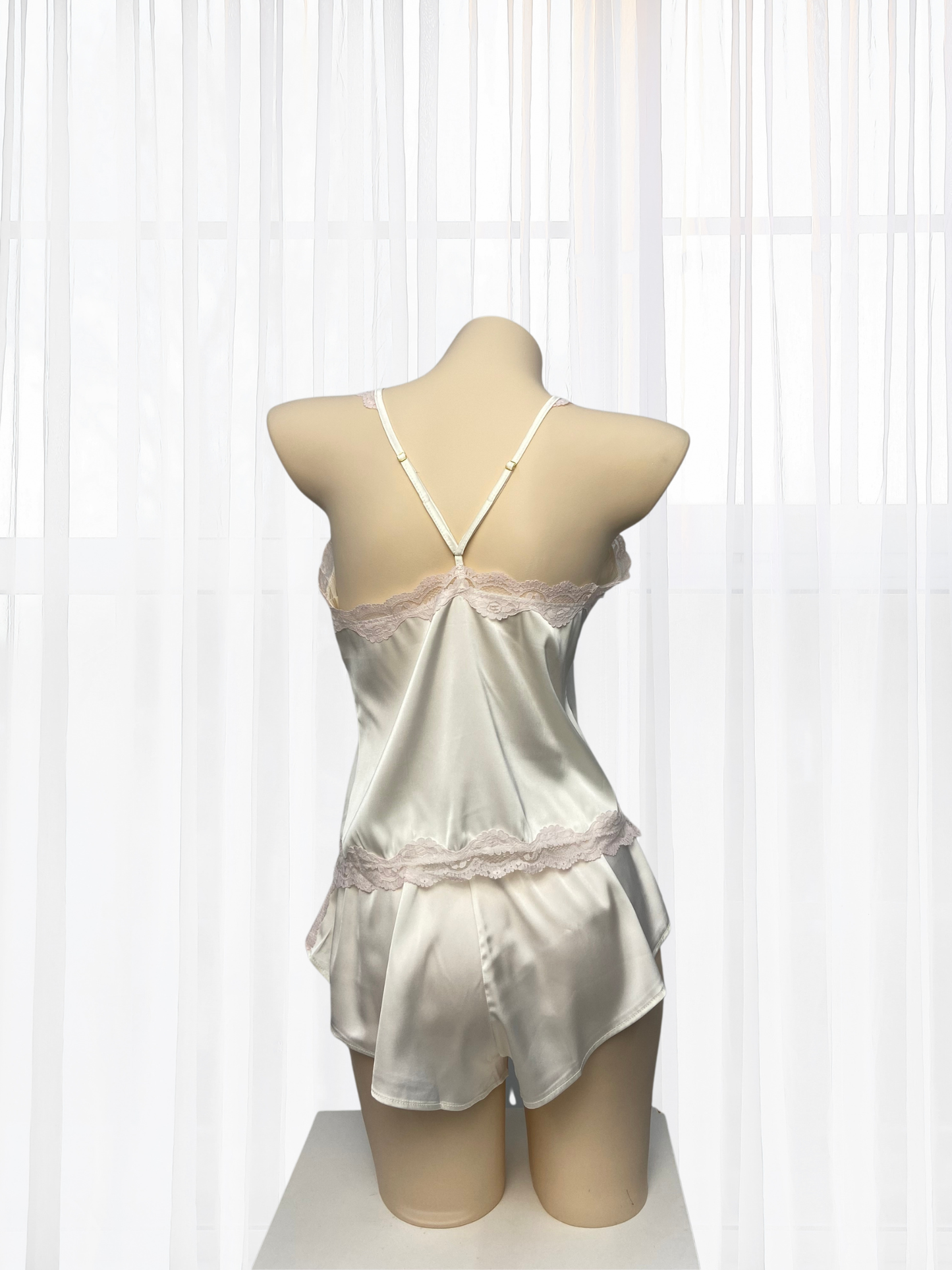 *NEW* Ailany Satin Cami Set - Beige