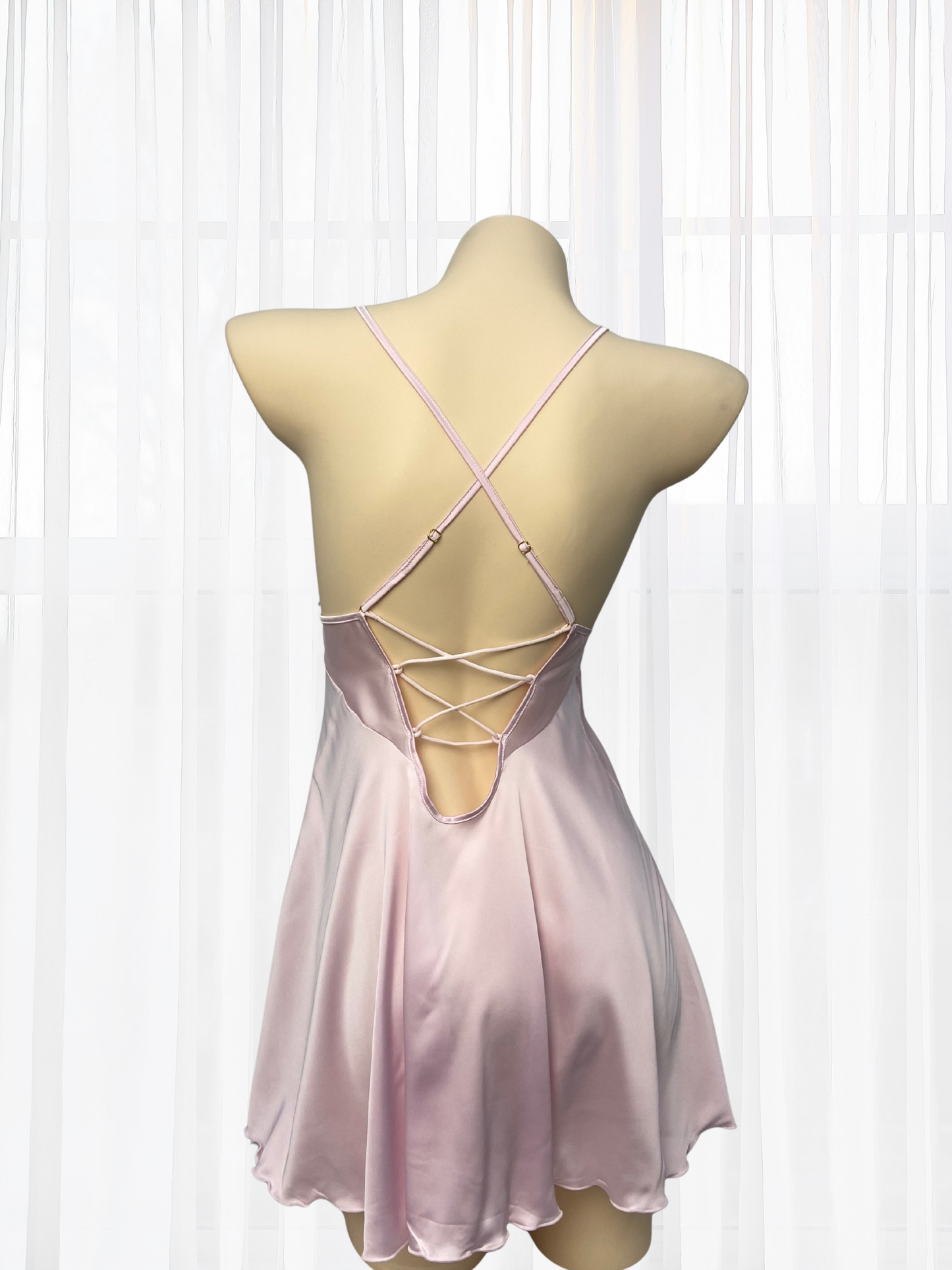 *NEW* Aria Soft Satin Babydoll - Pink