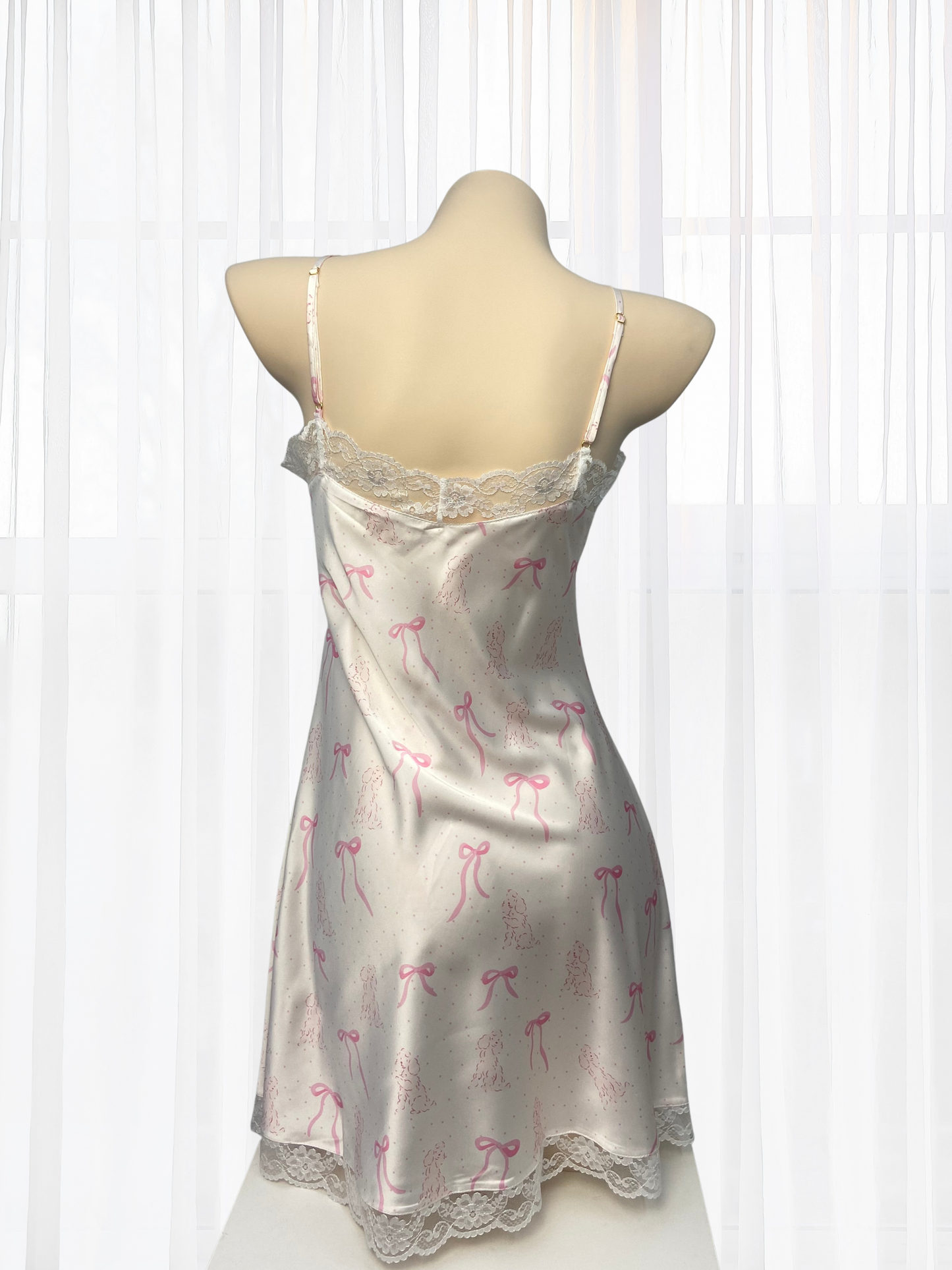 Wonder 18 Genesis Soft Satin Camisole White Sleepdress