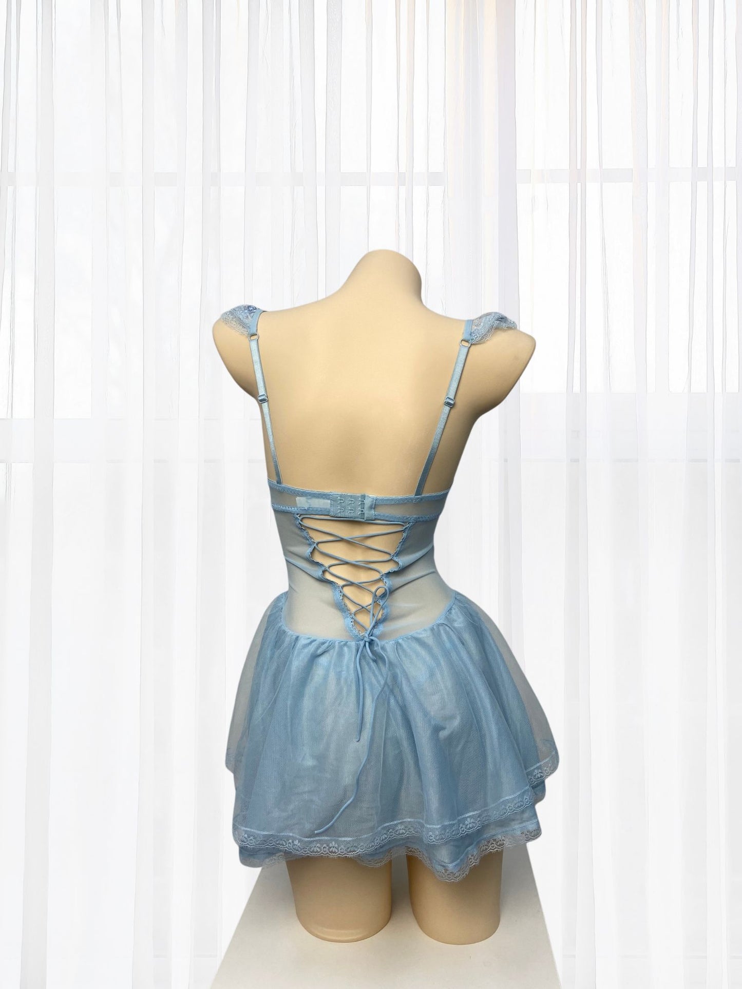 Aurora Blue Corset Dress - Wonder 18