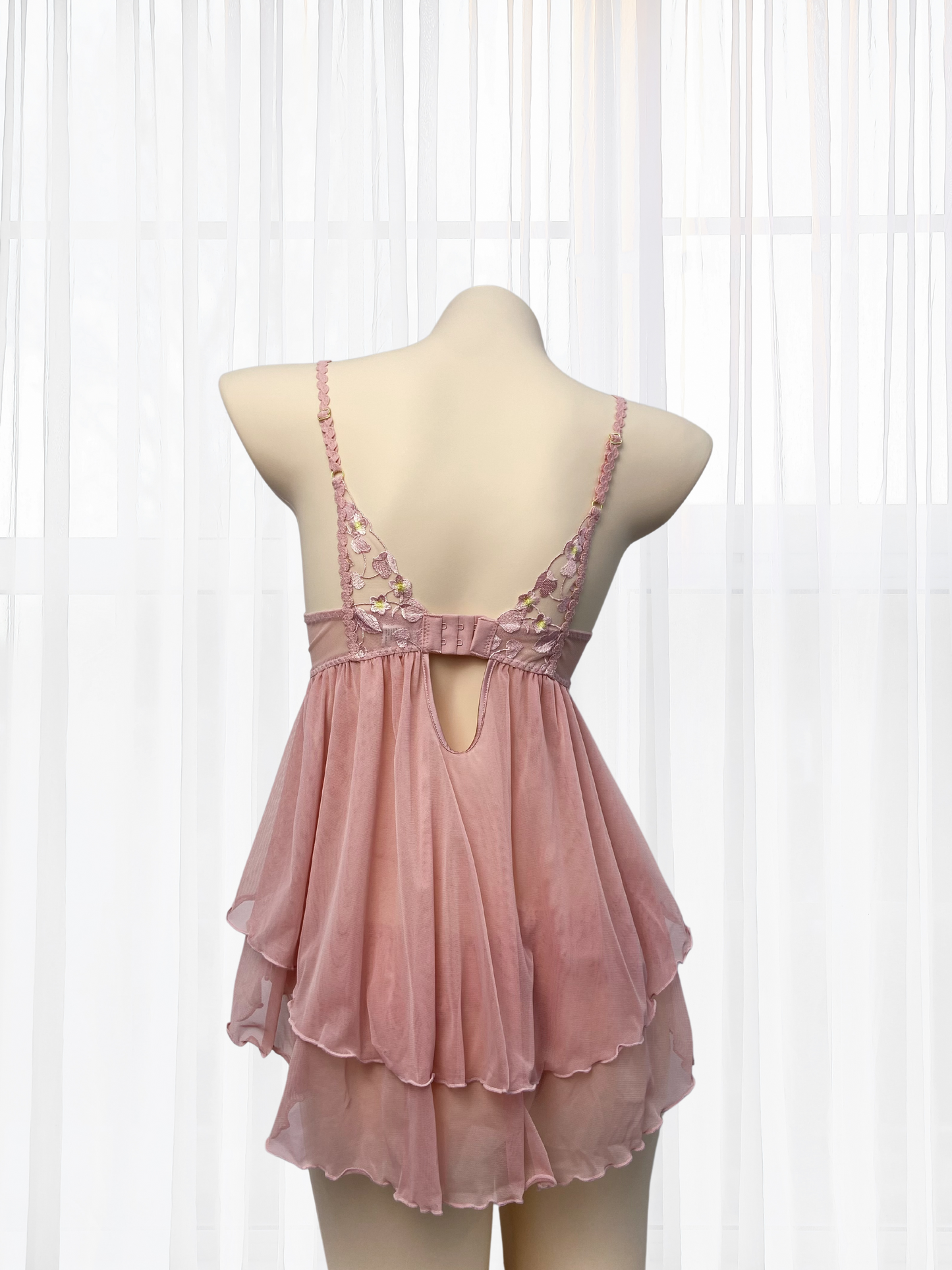 Amiri Soft Sheer Babydoll - Pink