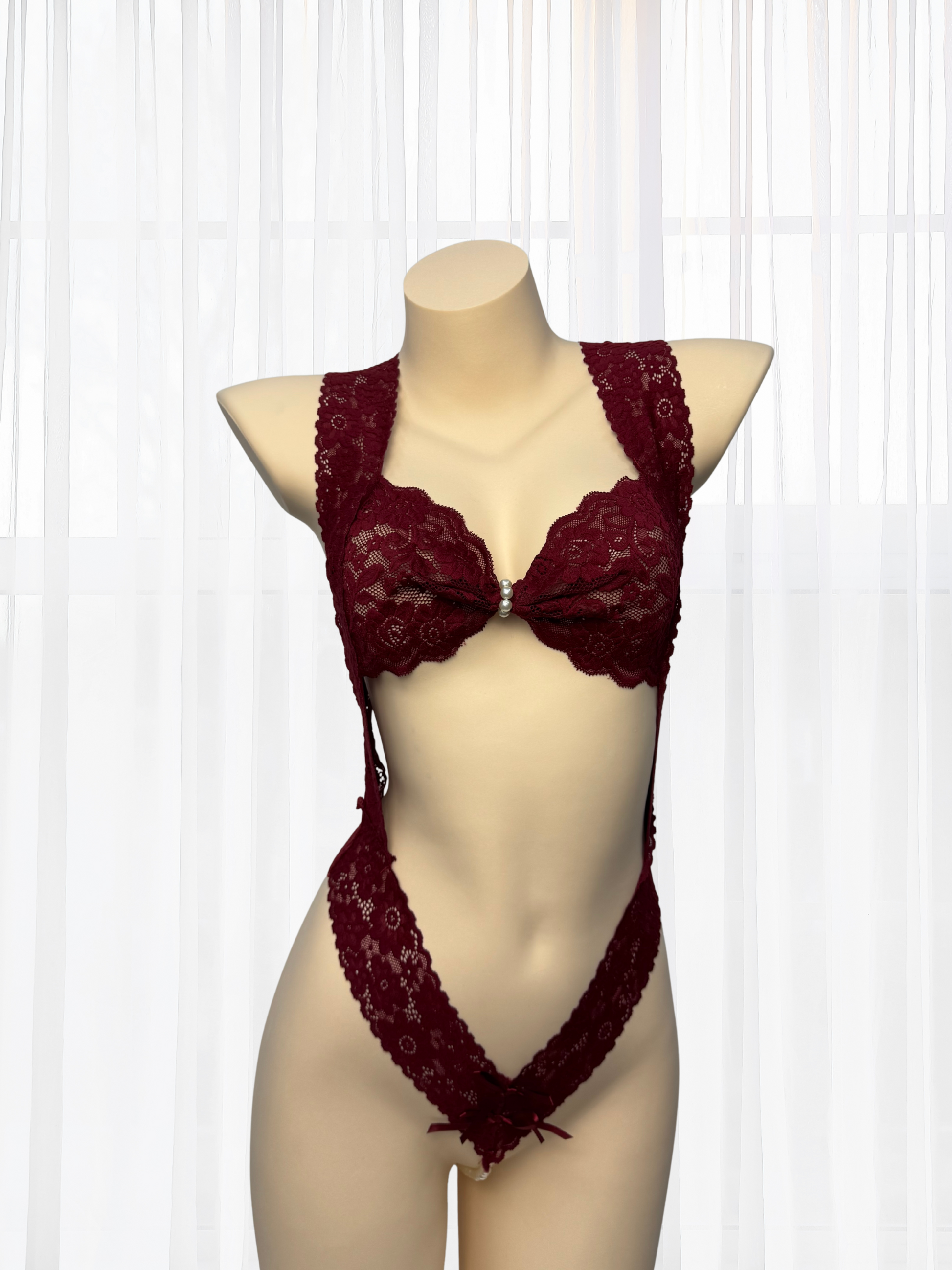 Wonder 18 Raelyn Teddy Set - Red