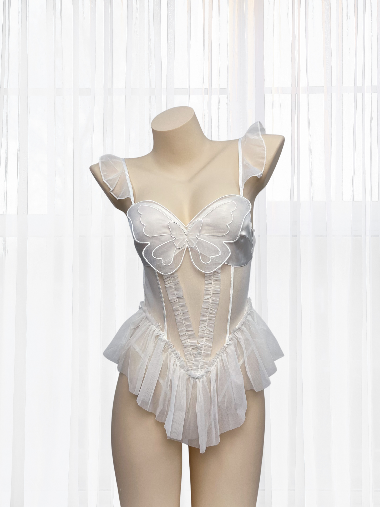 Wonder 18 Lyra White Butterfly Teddy