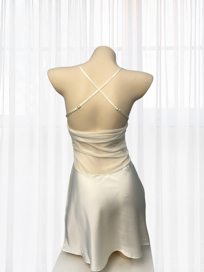*NEW* Eden Soft Satin Babydoll - Yellow