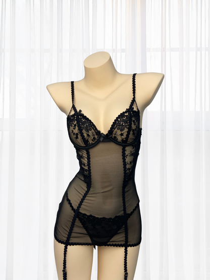 *NEW* Willow Sexy Playsuit - Black
