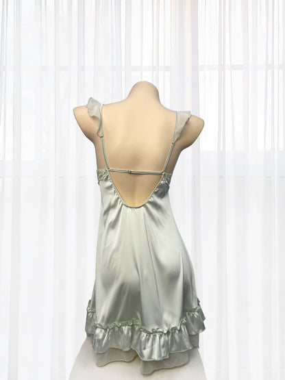 Evelina Green Ruffle Chemise - Wonder 18