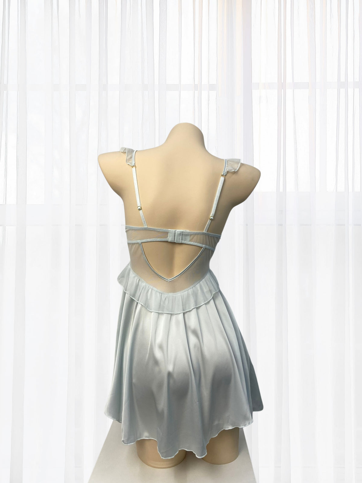 Seraphina Blue Lace Chemise - Wonder 18