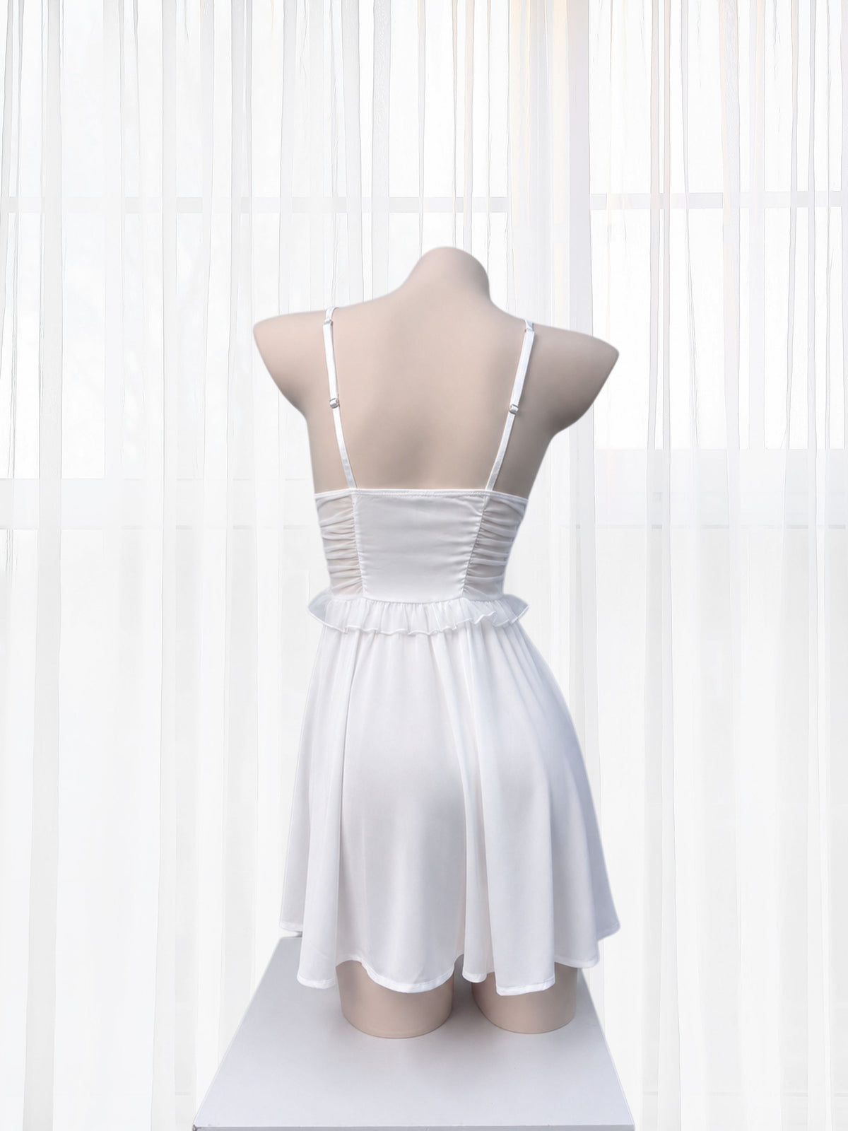 Coralie White Lace Babydoll - Wonder 18