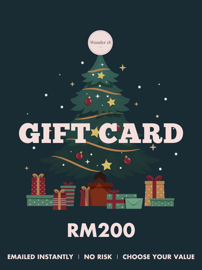 Wonder 18 X'mas Gift Card