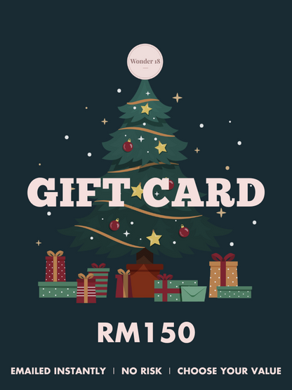 Wonder 18 X'mas Gift Card