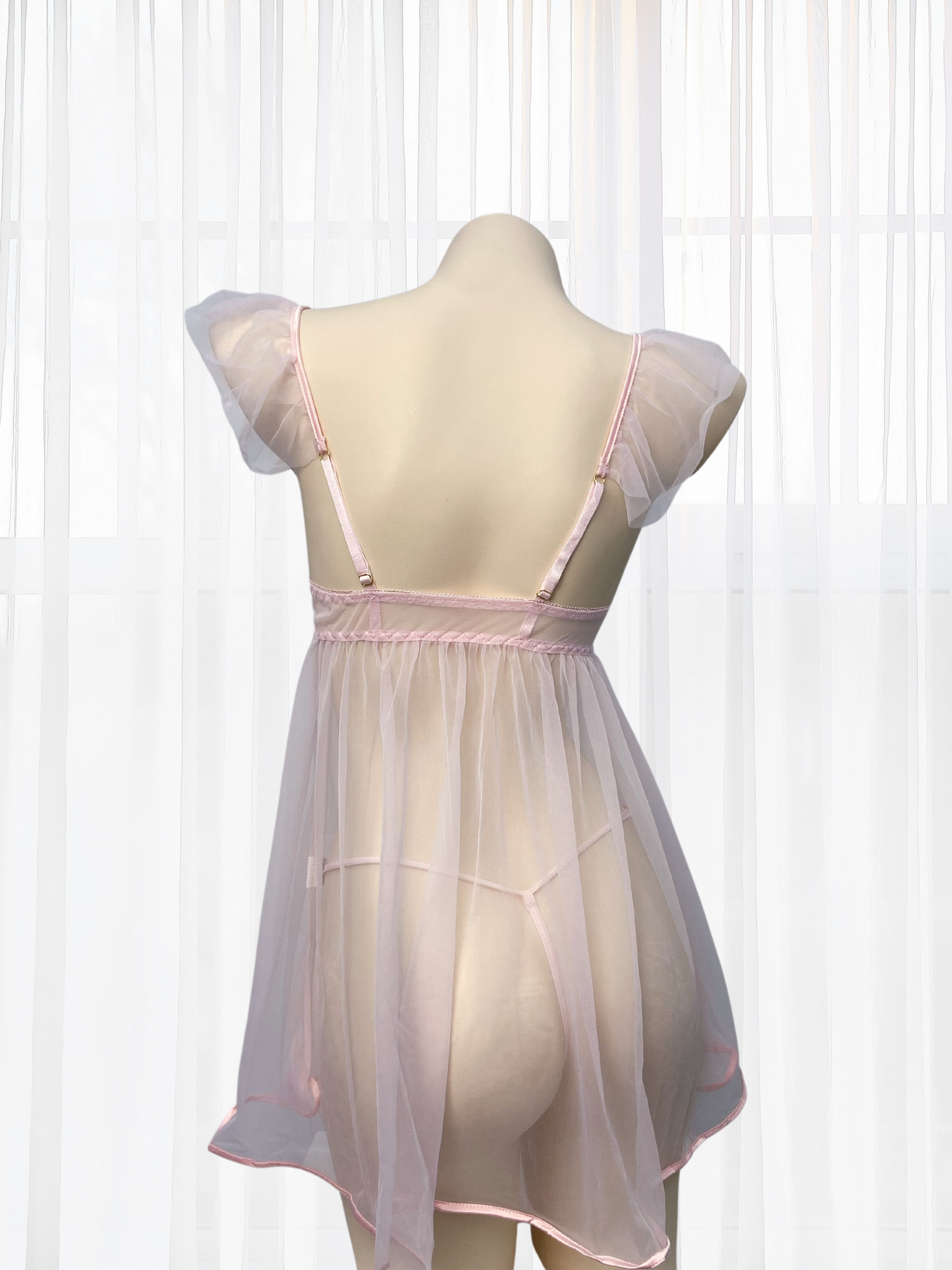 Wonder 18 Jemma Soft Sheer Babydoll Pink