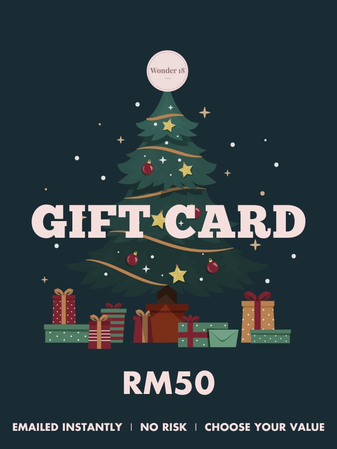 Wonder 18 X'mas Gift Card