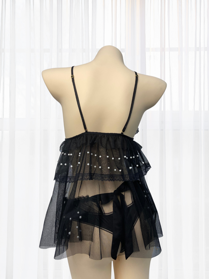 Wonder 18 Stella Lingerie Set Black