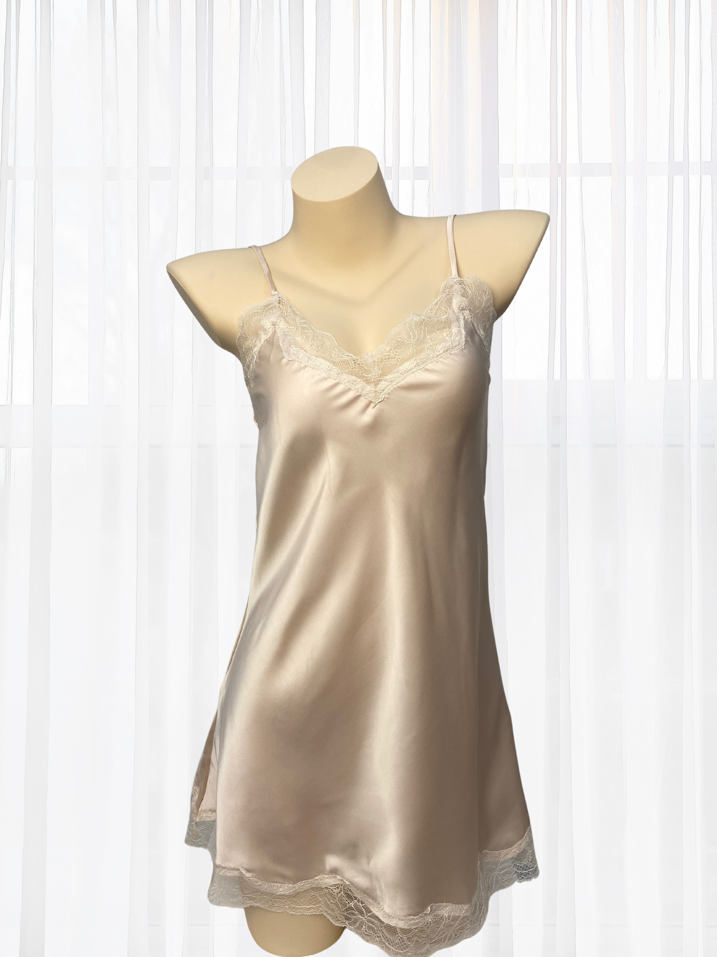 *NEW* Aaliyah Soft Satin Camisole - Beige
