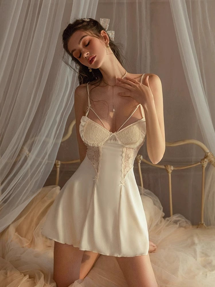 Wonder 18 Eliana Soft Satin Nightdress Yellow