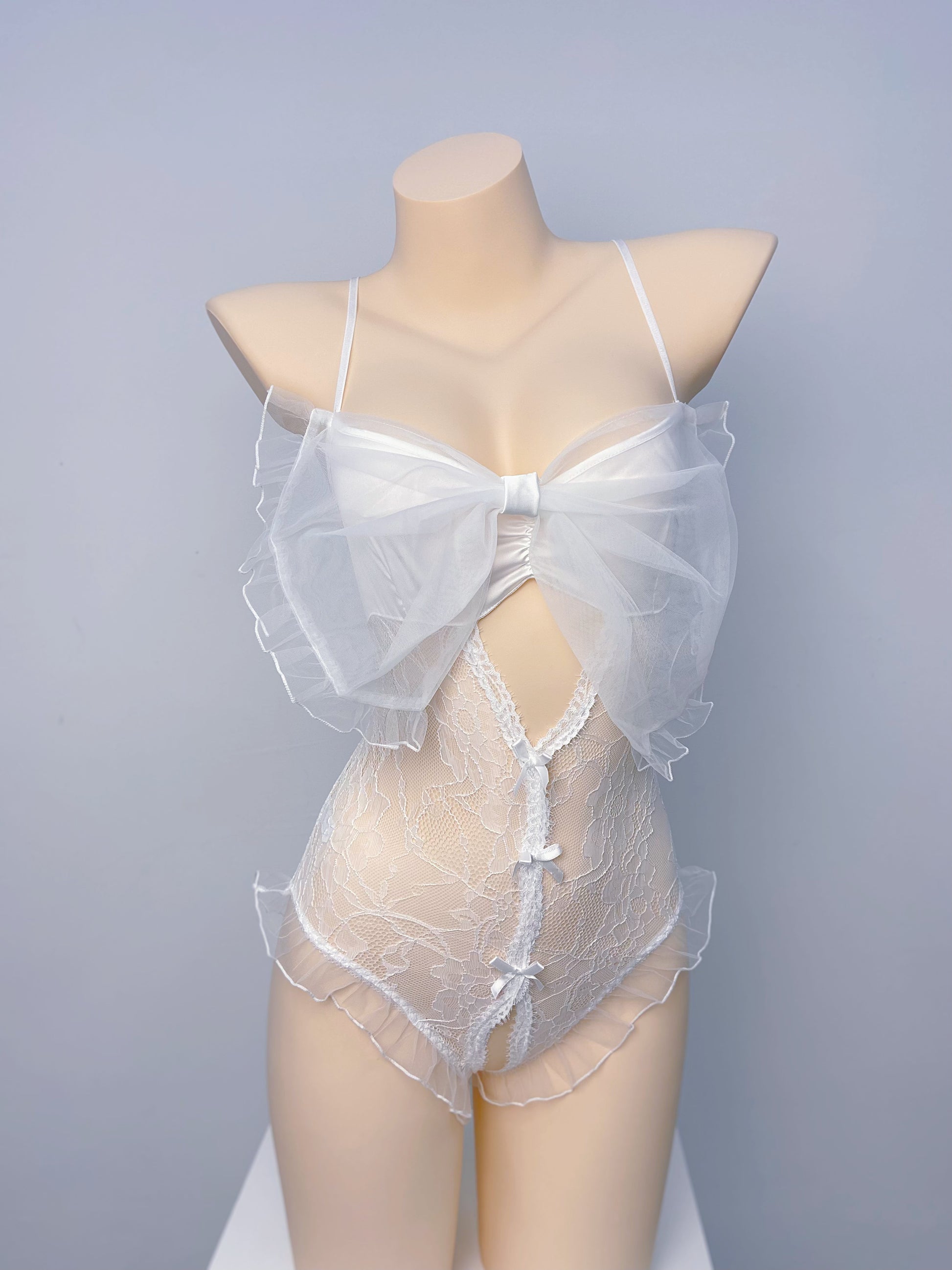 Wonder 18 Jennie One Piece Teddy Set White