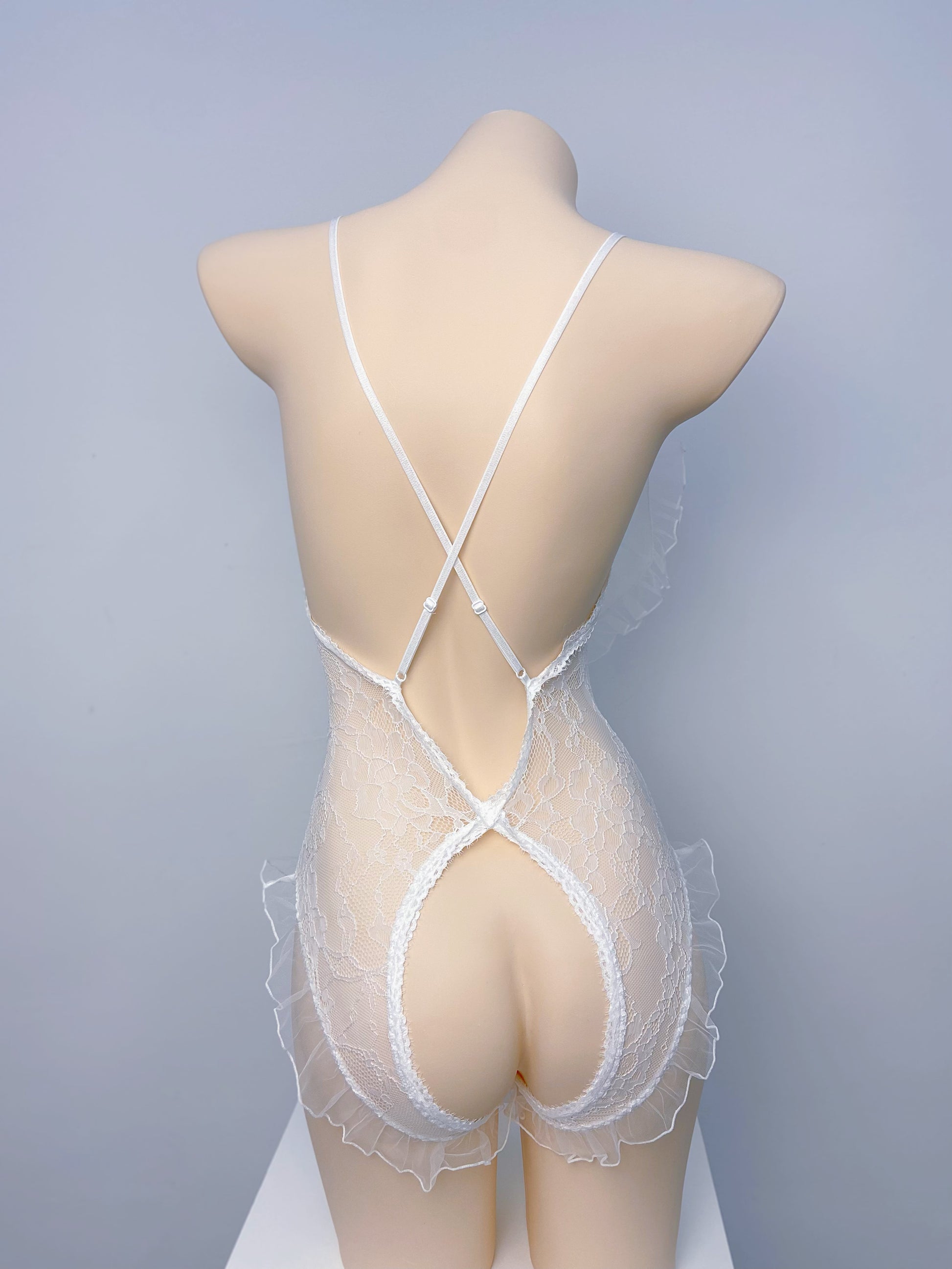 Wonder 18 Jennie One Piece Teddy Set White