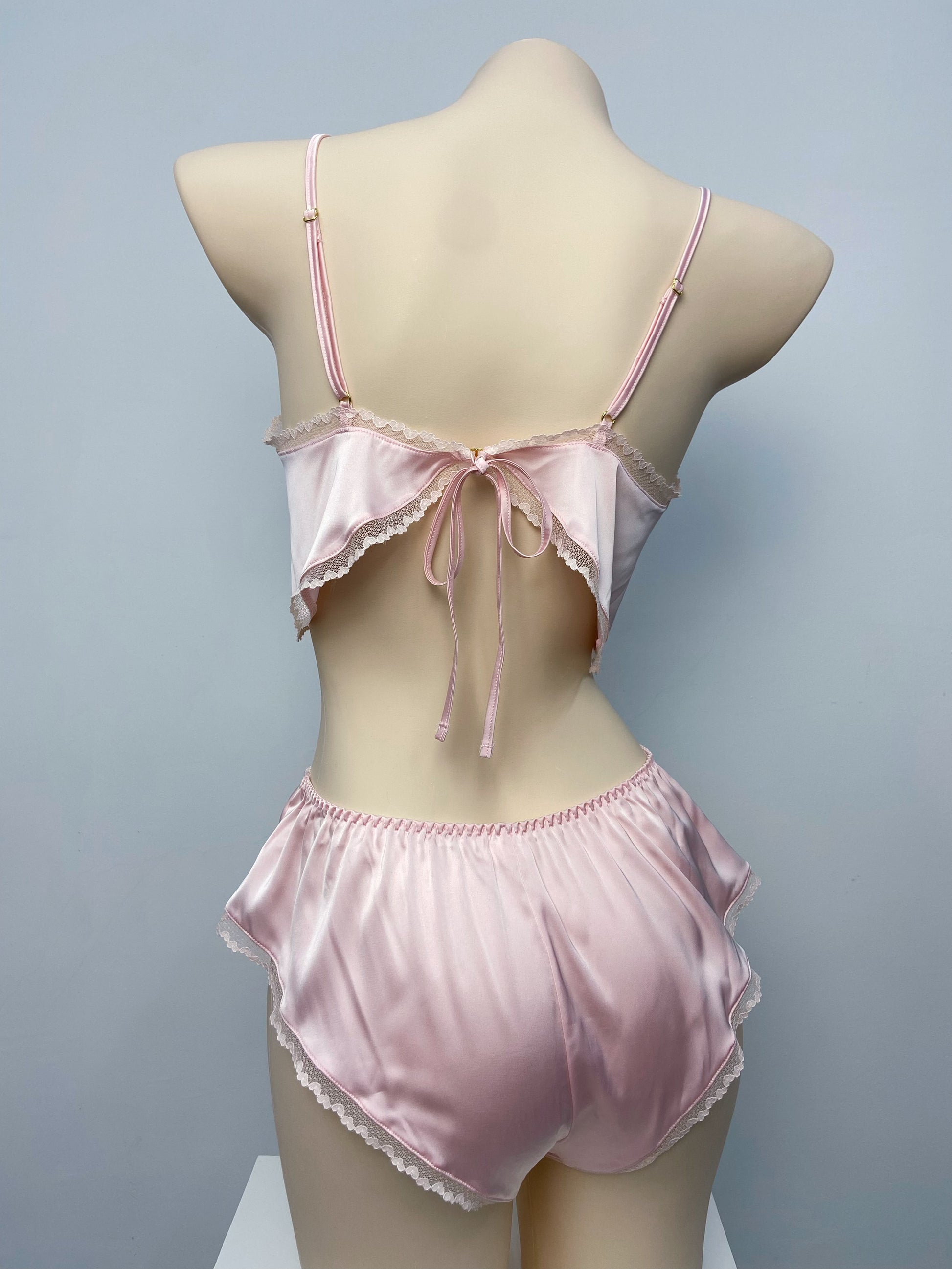 Hana Soft Cami Set Pink