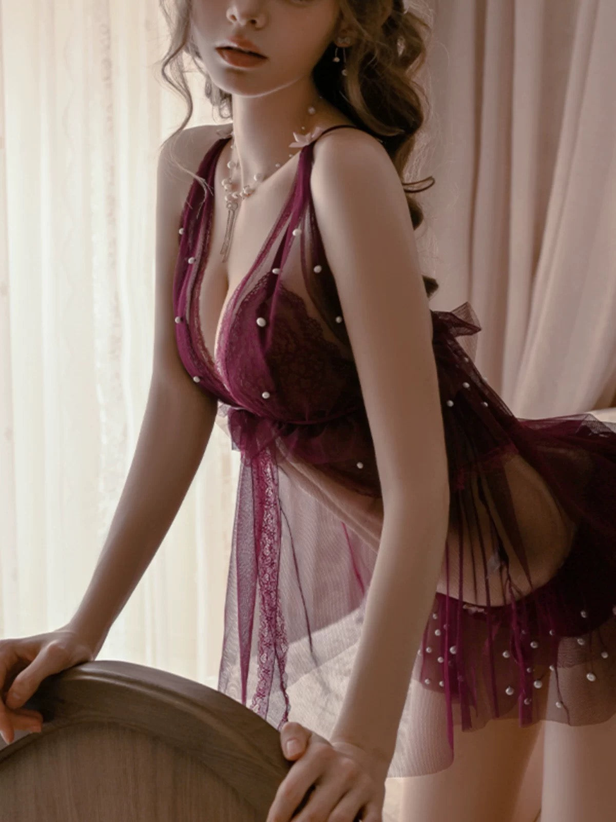 Wonder 18 Stella Lingerie Set - Purple