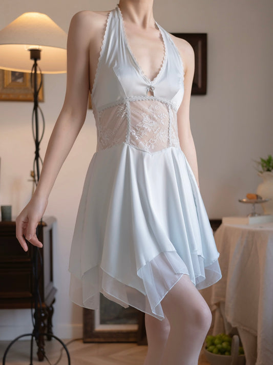 Wonder 18 Vada Dress with Deep V neckline and soft, airy finish