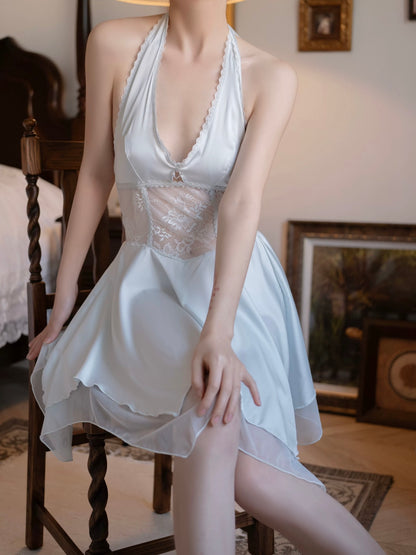 Wonder 18 Vada Dress with Deep V neckline and soft, airy finish