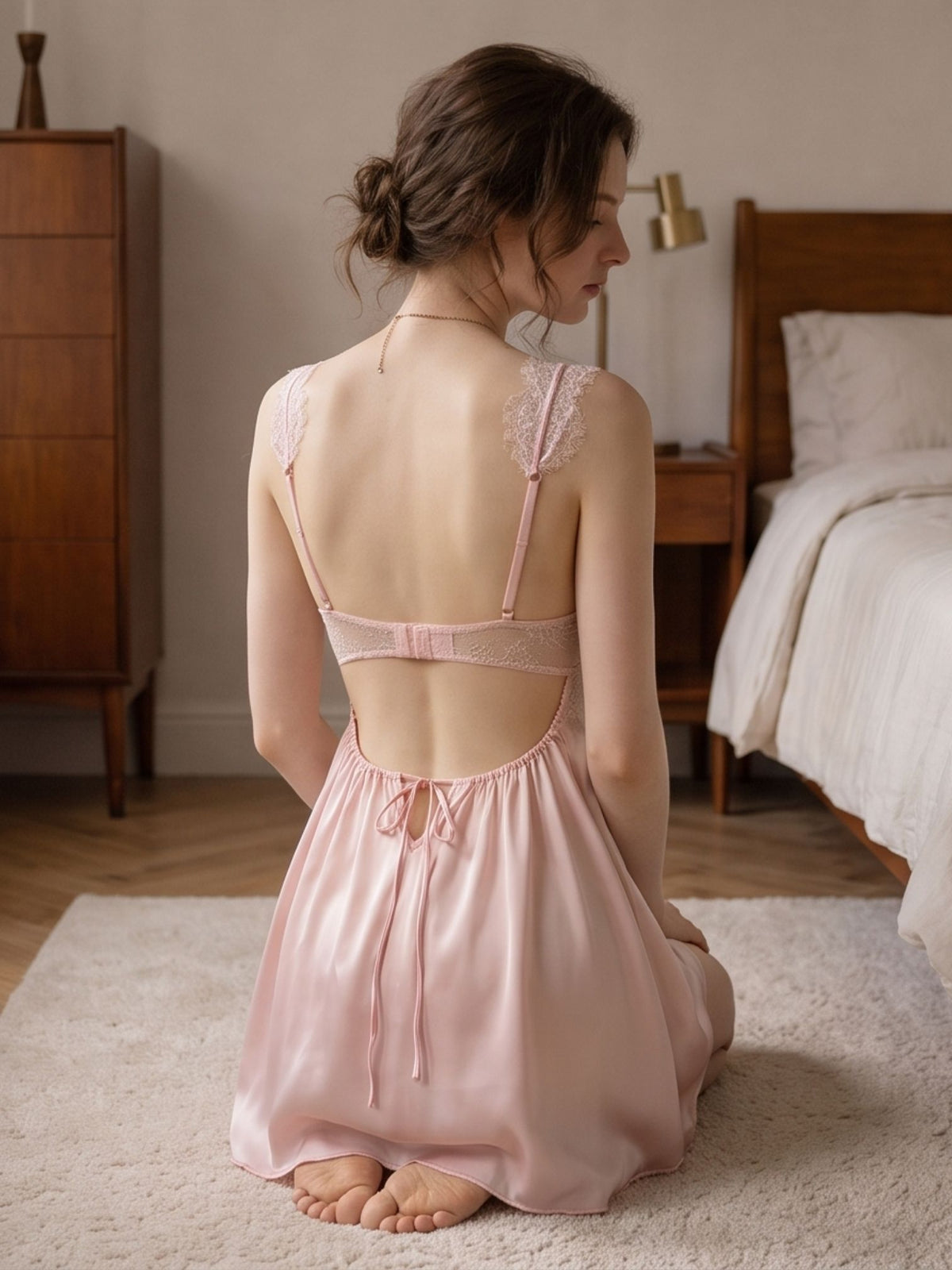 Mirra Pink Lace Camisole - Wonder 18