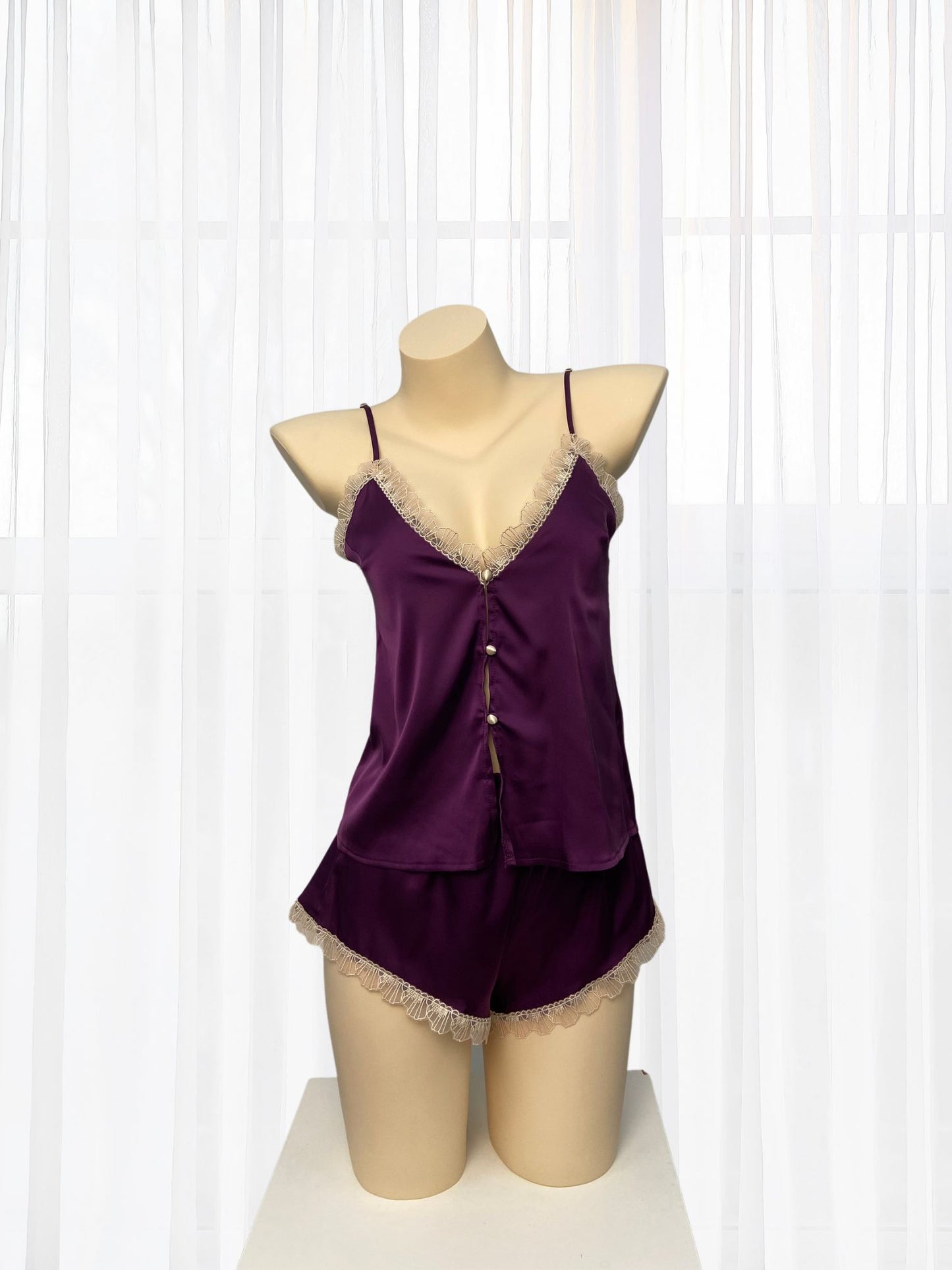 Cordelia Cami Set - Purple - Wonder 18