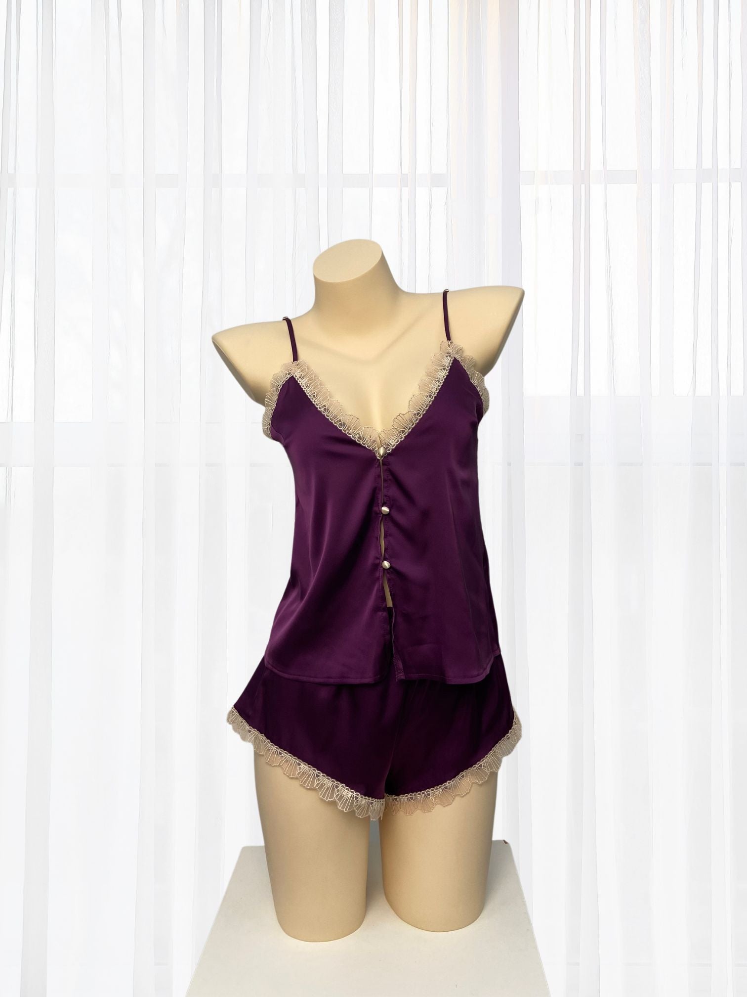Cordelia Cami Set - Purple - Wonder 18