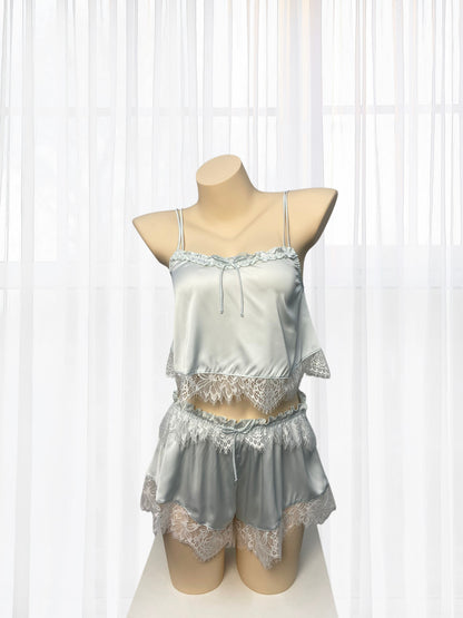 Linda Blue Lace Cami Set - Wonder 18