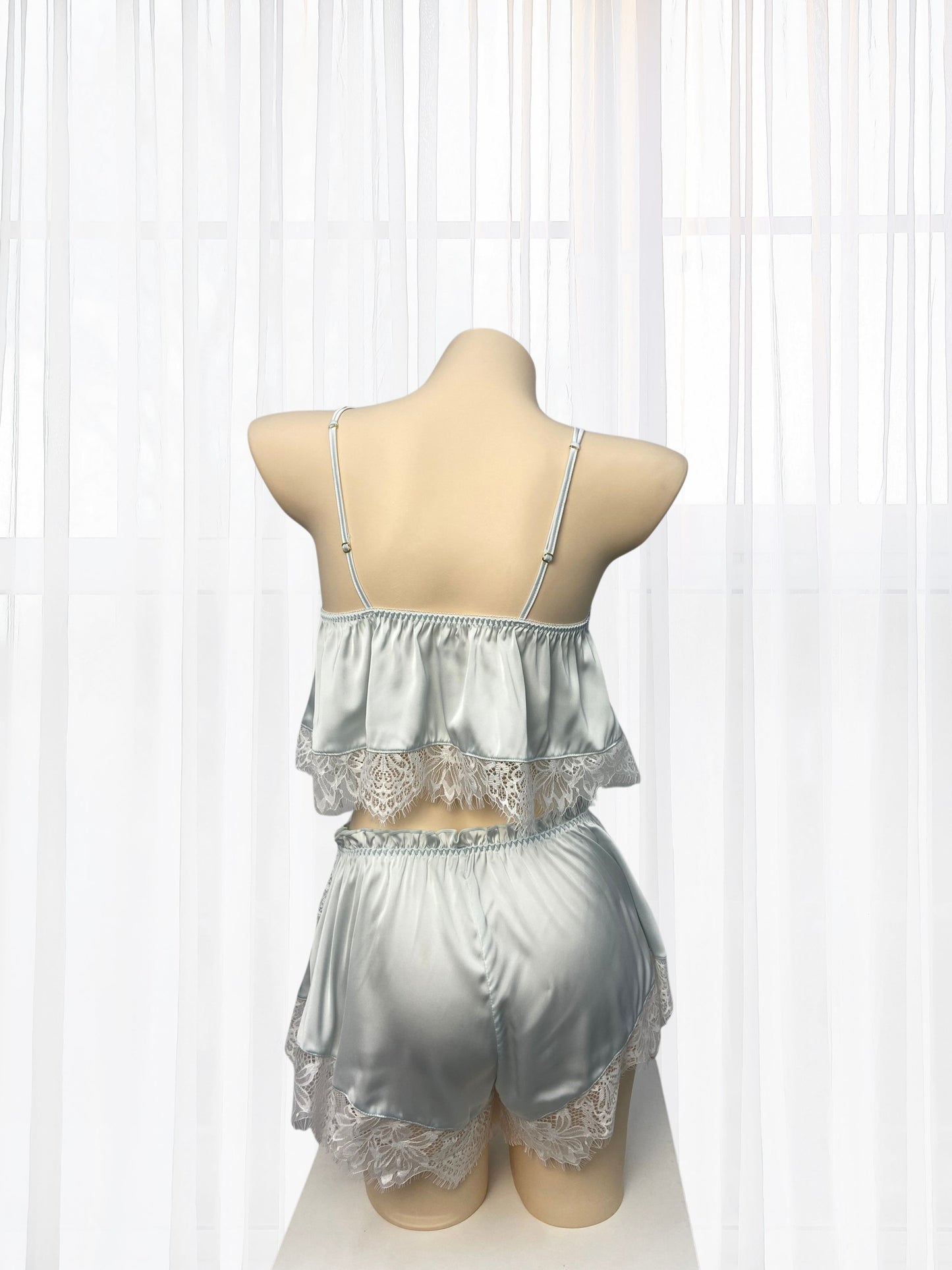 Linda Blue Lace Cami Set - Wonder 18