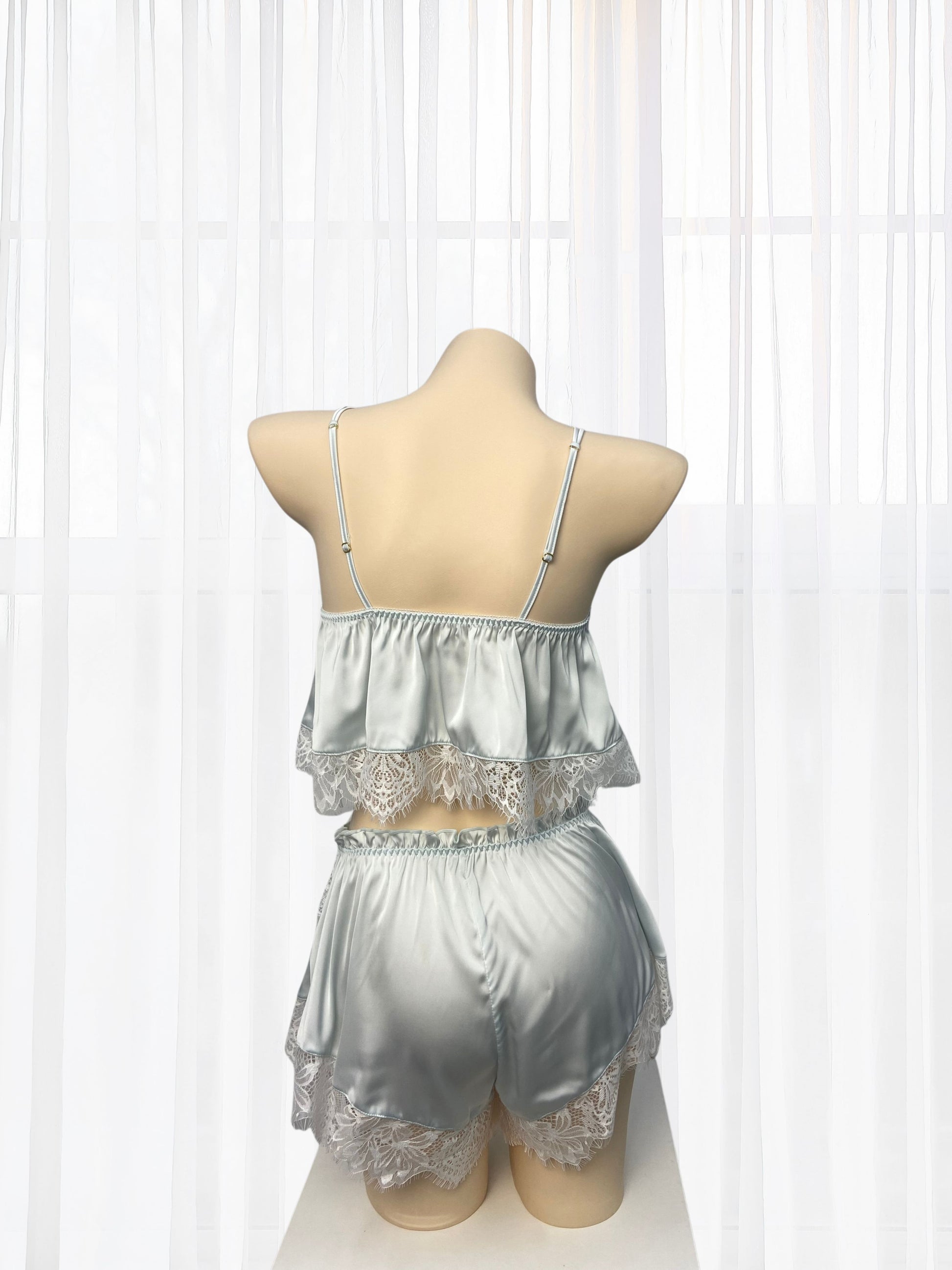 Linda Blue Lace Cami Set - Wonder 18