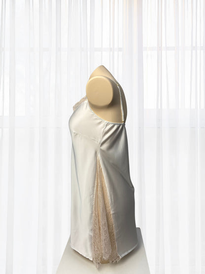 Martina White Side Lace Chemise - Wonder 18