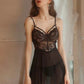 sexy seductive see through lace sleepwear for all size women