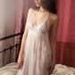 Ava Lash Lace Babydoll - White